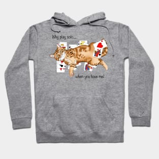 Solitaire Kitty Hoodie